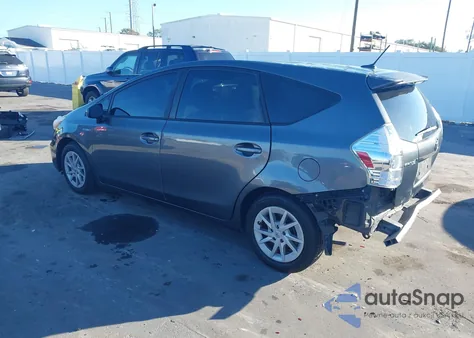 2012 Toyota Prius V Three из США, поврежденный, VIN JTDZN3EU9C3149404